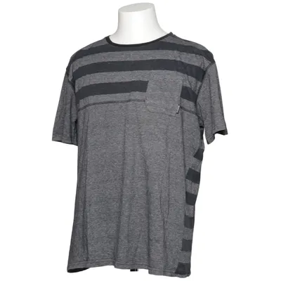 T-shirt (Grå, Sort) fra Nixon Bomuld, Polyester