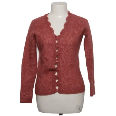 Cardigan (Pink) from La Maille Sézane Elastane, Mohair, Polyamide, Wool
