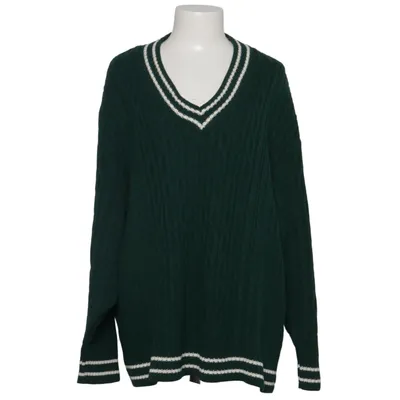 Sweater (Green, White) from ASOS Design Acrylic