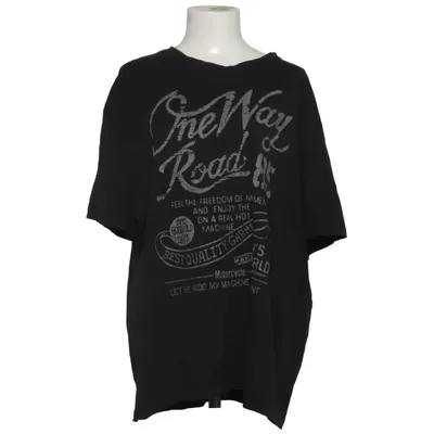 T-shirt (Black) from Man's World Cotton