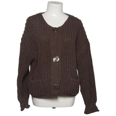 Cardigan (Brown) from Shein Polyester