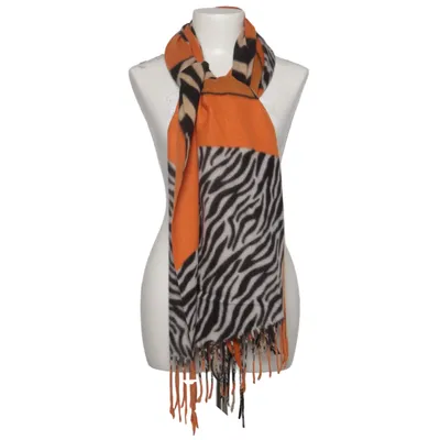 Scarf (Orange, Black, Multicolored) from Cashmere