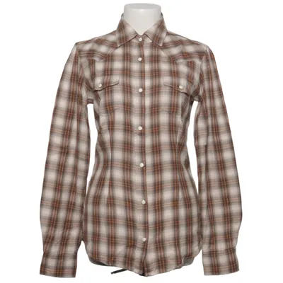 Flannel shirt (Brown, White) from Blaumax