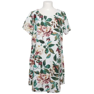 Dress (White, Green, Multicolored) from Yuzao Cotton