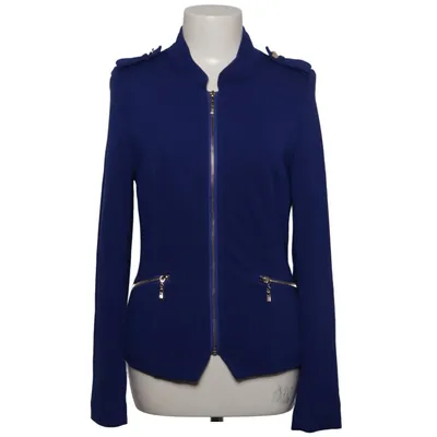 Jacket (Blue) from Golden Days Elastane, Polyester, Viscose