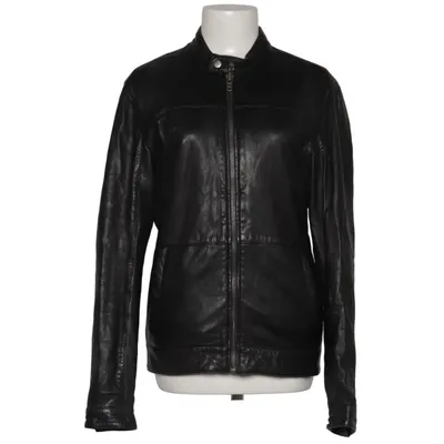 Läderjacka (Svart) från Minimum Skinn, Polyester