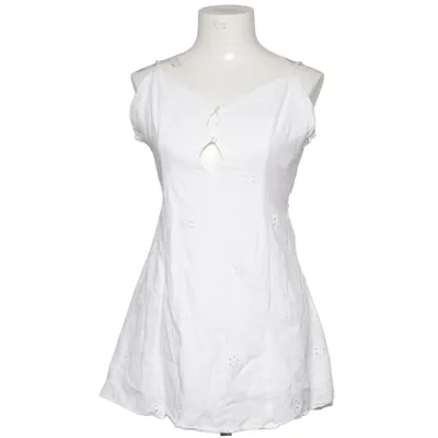 Dress (White) from Zara Cotton, Linen
