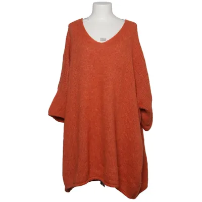 Robe (Orange) de Sarah Acrylique, Polyamide, Viscose, Laine