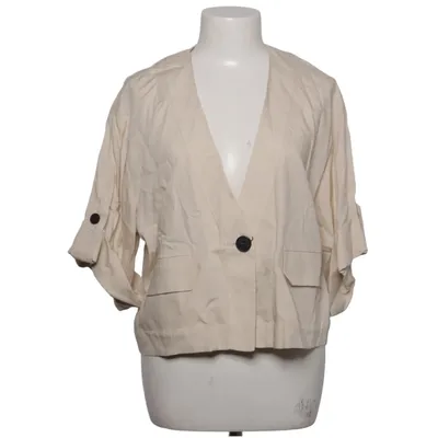 Blazer (Beige) from Zara Linen, Lyocell