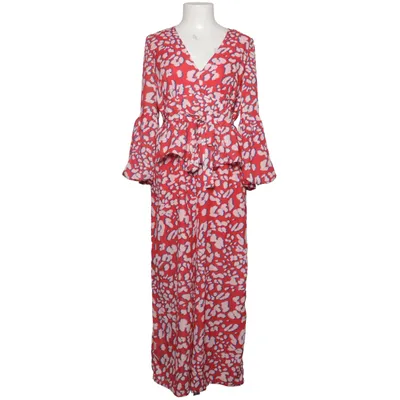 Byxdress (Röd, Flerfärgad) från Lost Ink Polyester