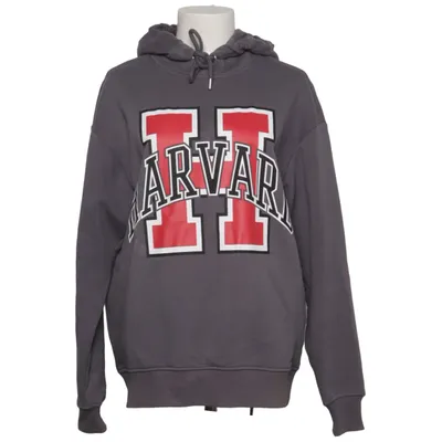 Huvtröja (Grå, Röd) från Harvard Bomull, Polyester
