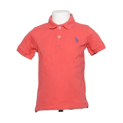 Pikétröja (Röd, Blå) från U.S. Polo Assn. Bomull