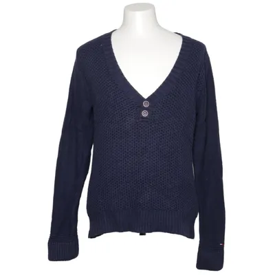 Strickjacke (Blau) von Hilfiger Denim Baumwolle, Polyamid, Wolle