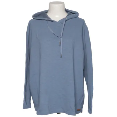 Hoodie (Blue) from Gina Cotton, Elastane, Polyester