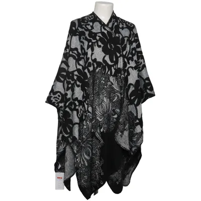 Poncho (Zwart, Grijs) van Torelli Acryl, Polyester