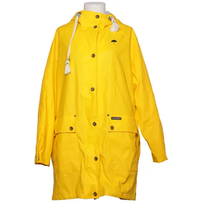 Manteau imperméable (Jaune) de Schmuddelwedda Coton, Polyester, Polyuréthane