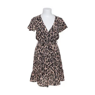 Wikkeljurk (Beige, Zwart, Bruin) van Liz Devy Elastaan, Polyester