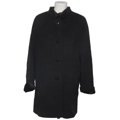 Frakke (Grå) fra Marcona Polyester, Uld