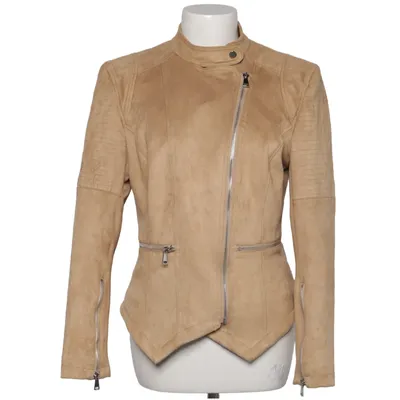 Bikerjakke (Beige) fra CoolCat Elastan, Polyester