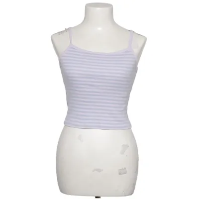 Tanktop  (Blå, Hvid) fra Brandy Melville Bomuld
