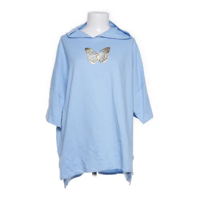 Kortärmad huvtröja (Blå) från New Collection Bomull, Elastan