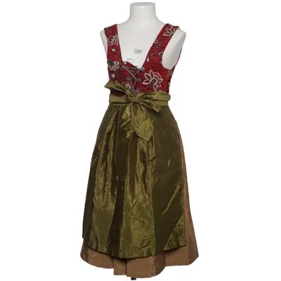Dirndl (Rood, Bruin, Groen, Wit) van Oscar Trachten Katoen