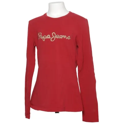 Långärmad t-shirt (Röd) från Pepe Jeans Bomull, Elastan