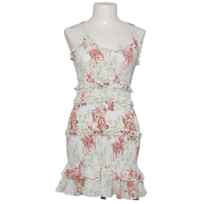Robe (Blanc, Rose, Vert) de Zara Coton, Élasthane