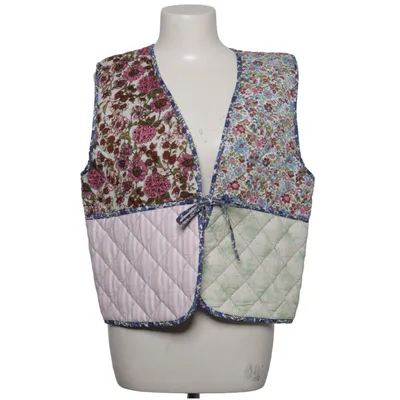 Outer vest (Blue, White, Multicolored) from Sissel Edelbo Cotton