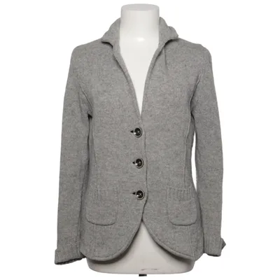 Cardigan (Grå) fra Brax Merinould