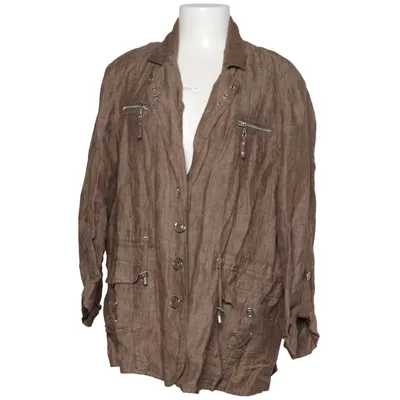 Safari jacket (Brown) from Canda Premium Linen