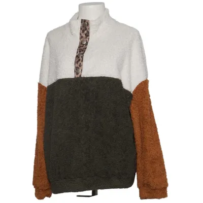 Fleecetrøje (Hvid, Grøn, Brun) fra NN07 Polyester