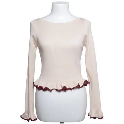 Trui (Beige, Rood) van GiorGia Katoen, Viscose