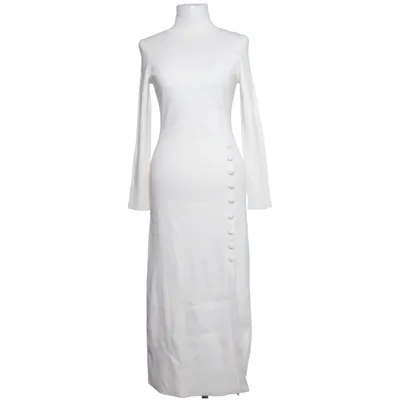 Maxi jurk (Wit) van La Maille Sézane Elastaan, Merinowol, Organisch katoen, Polyamide