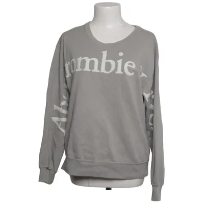 Sweatshirt (Gray) from Abercrombie & Fitch Cotton, Polyester