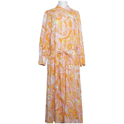 Skjortekjole (Pink, Gul, Hvid) fra Herzen´s Angelegenheit Linned, Viscose