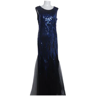 Robe de soirée (Bleu, Noir) de Angel Élasthane, Polyester