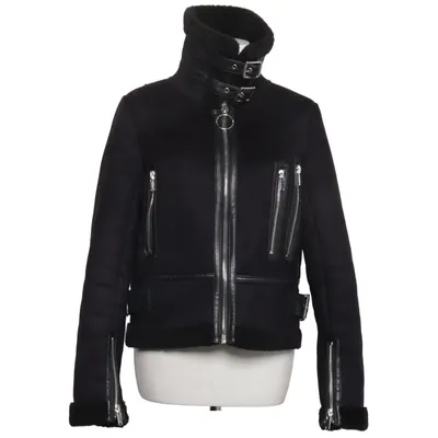 Shearlingjacka (Svart) från Zara Woman Outerwear