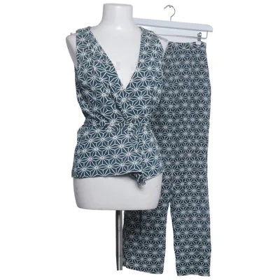 Set (Blue, White) from Nice Things Paloma S. Cotton, Cupro, Viscose