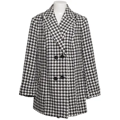 Coat (Black, White) from Sheego Trend Polyester