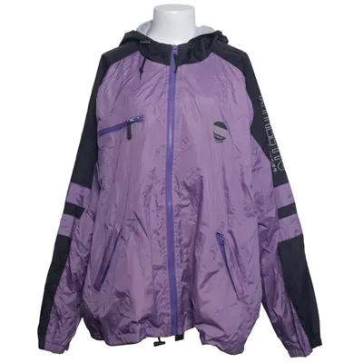 Veste imperméable (Violet, Noir) de Athletic Sport Coton, Polyamide, Polyester
