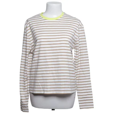 Langærmet t-shirt (Hvid, Brun, Gul) fra Zeeman Bomuld