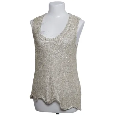 Haut (Or) de Zara Fibre métallique, Polyester, Viscose