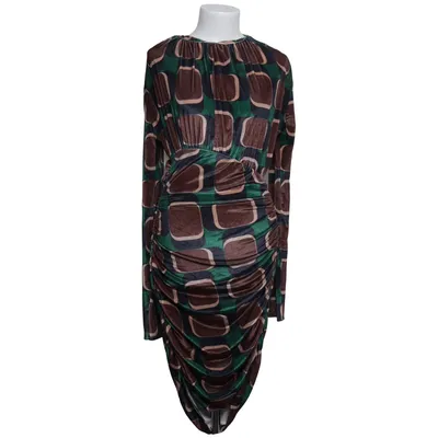 Jurk (Groen, Bruin, Beige) van Allyson Elastaan, Polyester