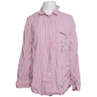 Chemise (Rose, Bleu, Blanc) de Zara Polyamide, Viscose