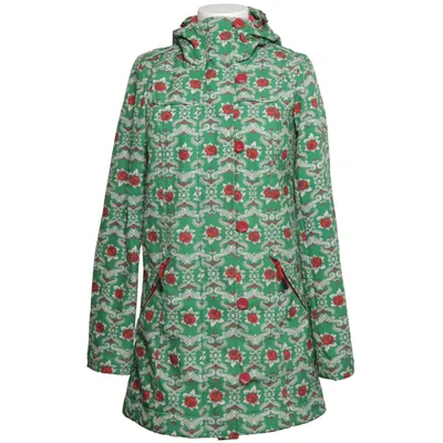 Raincoat (Green, Red, White) from Blutsgeschwister Elastane, Polyester