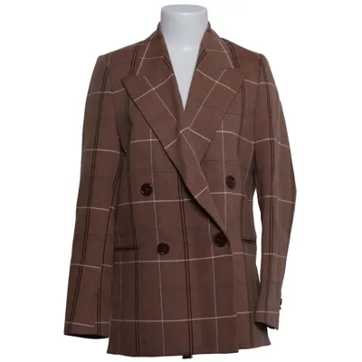 Kavaj (Brun, Vit) från Acne Studios Bomull, Viskos, Ull