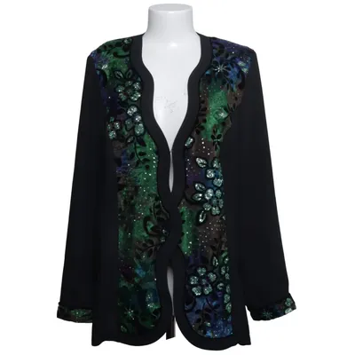 Jacket (Gray, Multicolored) from Hermann Lange Polyamide, Polyester, Viscose