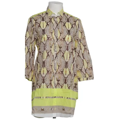 Short sleeve shirt (Yellow, Brown, Multicolored) from Eterna Cotton