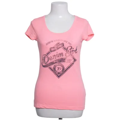 T-shirt (Pink) von Tom Tailor Denim Baumwolle, Polyester